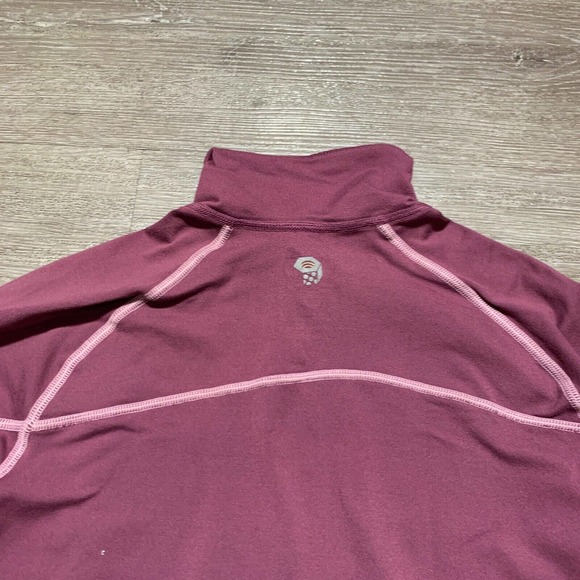 Mountain Hardwear Jacket Womens Small Purple 1/4 Zip Gore Pullover Gorpcore - Picture 8 of 11